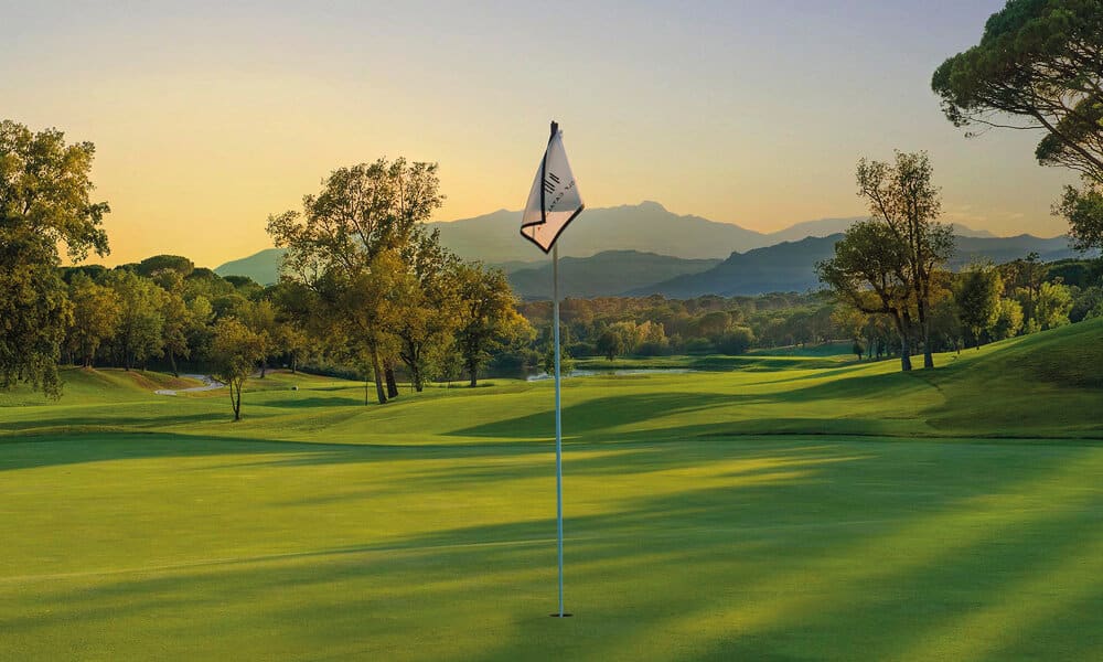 Beautiful landscape at the PGA Golf de Catalunya