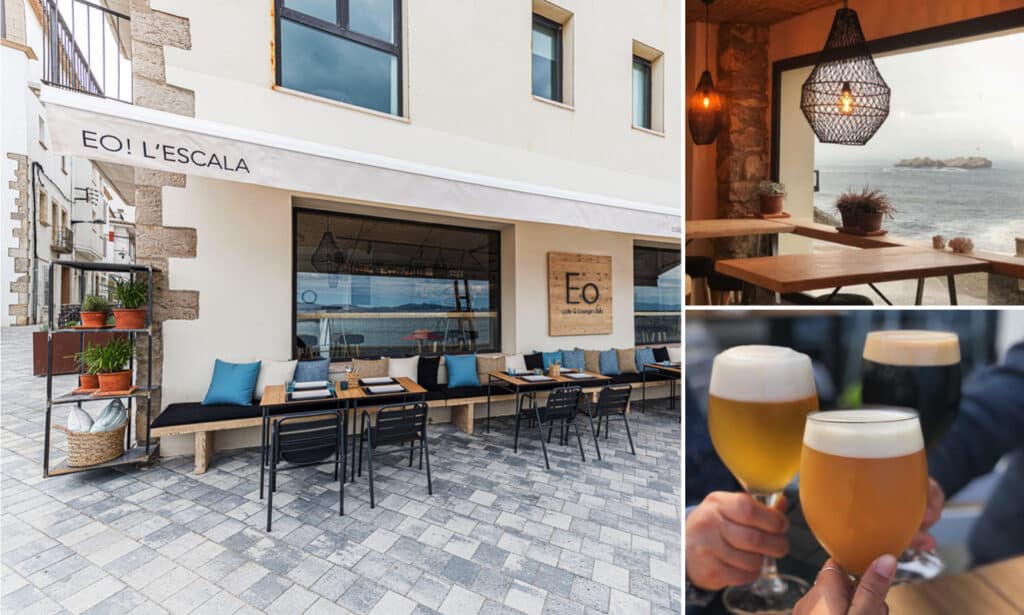 EO! L’Escala now has a range of Catalan craft beers, and in a beautiful setting too.